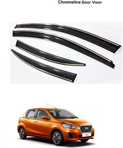 AutoZeal Car Cromeline Door Visor Set of 4 For Datsun GO All Models Glossy Datsun Datsun GO D Petrol Side Garnish Price in India Buy AutoZeal Car Cromeline Door Visor Set