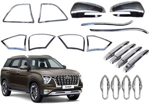 SNTP Exterior Chrome Accessories Combo Kit for Alcazar Set of 16