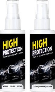 LootZoo Polish Spray 3 in 1 High Protection Quick Car Coating Spray, Car  Wax Polish Spray, Pack of 2 Vehicle Interior Cleaner Price in India - Buy  LootZoo Polish Spray 3 in