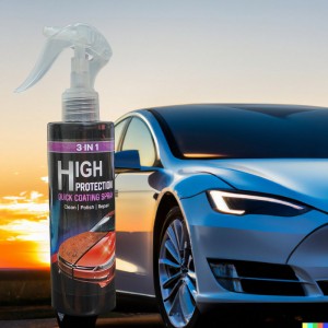 LootZoo Multipurpose 3 In 1 High Protection Car Coating Spray Car