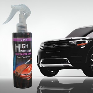 Lootzoo 3 In 1 High Protection Car Coating Spray Clean, Polish & Repair,  Multipurpose Liquid Car