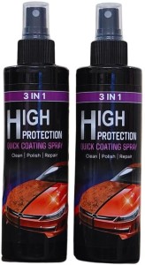 Matangi 3 in 1 High Protection Quick Car Coating Spray Cleans, Polishes and  Shine Car Coating Polish for Dashboard, Quick Car Coating Spray, Vehicle  Interior Cleaner Price in India - Buy Matangi