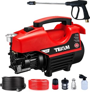 Texum TX-50 High Pressure Washer 2200 Watts, 145 Bars, 8 Meters Outlet Hose Pressure Washer