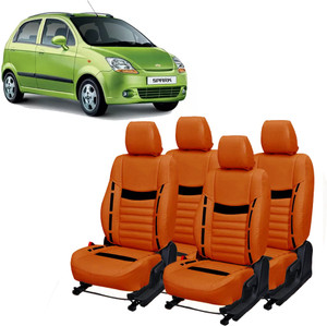 Luxury Premium Leatherette Car Seat Cover For Chevrolet Spark