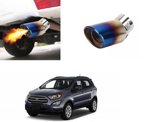 Atoray Car Exhaust Silencer Muffler Tip Rainbow Color for Ford