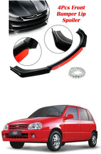 XZRTZ Car Front Bumper Spoiler Splitter Body Kit Side Skirt Front Bumper Guard 693 Matte Glossy Maruti Zen Front Garnish Price in India Buy XZRTZ Car Front Bumper Spoiler Splitter Body