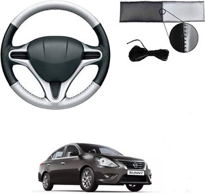 arneja trading company Hand Stiched Steering Cover For Nissan