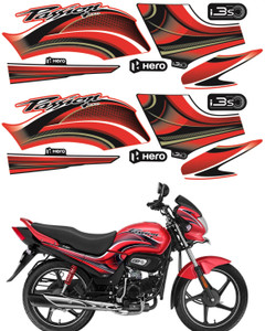 Hero honda passion pro bike hot sale sticker