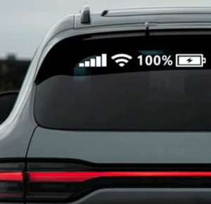 Stickers for hot sale car back glass