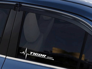 Auto window top decals and graphics