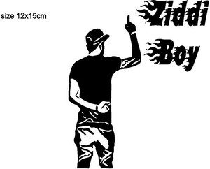 Trendy bike sticker logo clearance