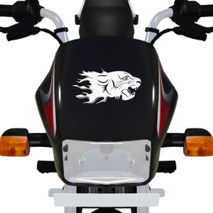 Bike front hotsell light sticker