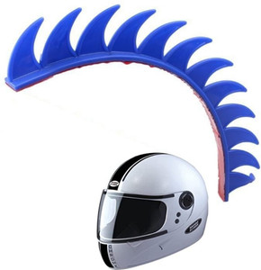 Blue mohawk cheap helmet