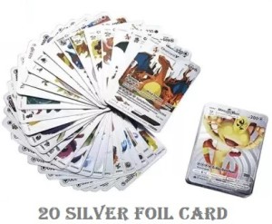 CrazyBuy Pokemon Black Foil Card 55 (Vmax, V, GX, EX & Basic cards ) - Pokemon  Black Foil Card 55 (Vmax, V, GX, EX & Basic cards ) . Buy POKEMON toys