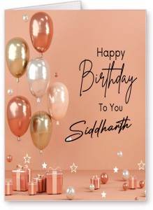Happy Birthday Siddharth Candle Fire - Greet Name
