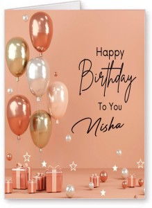 Happy Birthday Nisha - Lovely Animated GIF — Download on Funimada.com