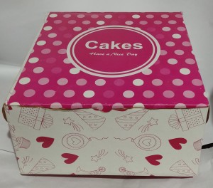 Printed Tiered Cake Boxes Feature  Light Weight Eco Friendly Size  3  8x8x8 8x8x5 6x6x3 7x7x4 at Rs 8  in Surat