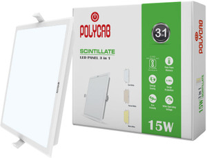Polycab Polycab 15W Scintillate 3 in 1 Color Changing LED Panel