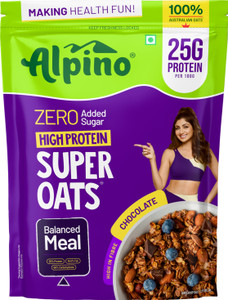 High Protein Super Oats Chocolate 25% Protein Rolled Oats, No Added Sugar Pouch