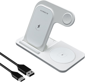 Hammer Flex 3.0 3 in 1 Wireless Charger for iPhone Apple Watch