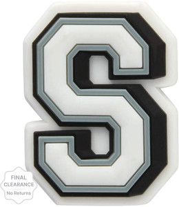 Jibbitz Letter S Charm Rubber Shoe Charm Price in India Buy