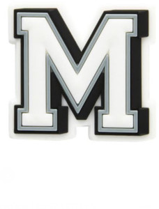 Letter shop m jibbitz