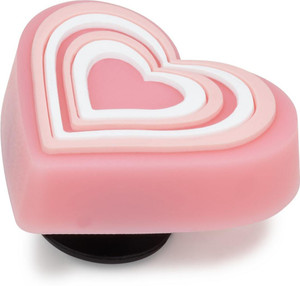 Croc hot sale heart charm