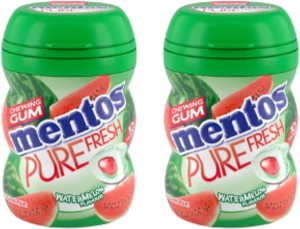 Mentos Pure Fresh Watermelon Chewing Gum Price in India - Buy Mentos Pure  Fresh Watermelon Chewing Gum online at