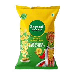 Kerala Banana Sour Cream, Onion and Parsley Chips