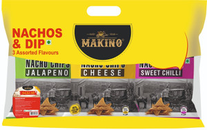 Assorted Flavors and Salsa Dip Nachos