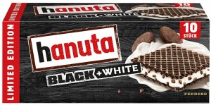 White & Wafer Ferrero Bites Buy Hanuta Price Black Ferrero - Hanuta at in White Bites Wafer online & India Black