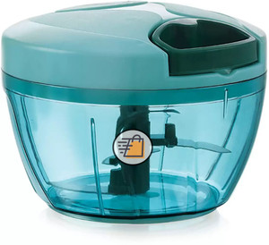 Quick Mart Stainless Steel Blade, powerful mini handy quick chopper 450 ml Vegetable & Fruit Chopper