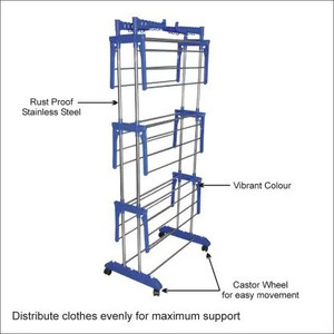 Flipkart SmartBuy Steel Floor Cloth Dryer Stand 410 Price in India