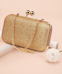 Gold new arrivals clutch bags