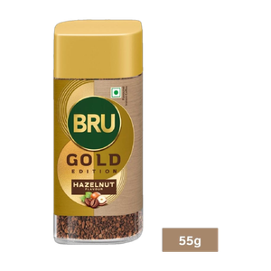 Gold Freeze Dried Hazelnut 55gm Instant Coffee