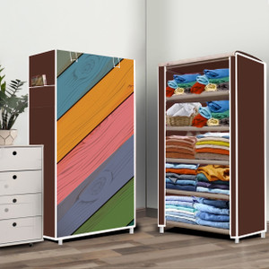 Foldable wooden hot sale wardrobe online