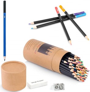 Soucolor 75 Pc Sketch Colour Pencils Set for Coloring  