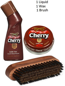 Tan liquid shoe discount polish
