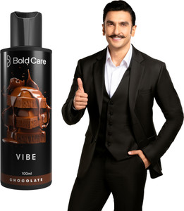 Chocolate Flavoured Intimate Lube & Massage Gel - Water Based Formula - No Parabens - No Silicone - Long lasting - Easy on the skin - Edible - 100 ml Lubricant