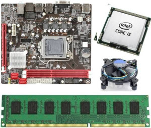 MU ENTERPRISES H81 Motherboard Combo i5 4th Generation Processor 8gb DDR3 Free CPU Fan Combo Motherboard MU ENTERPRISES Flipkart