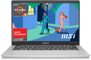 MSI Modern 14 AMD Ryzen 5 Hexa Core 7530U – (8 GB/512 GB SSD/Windows 11 Home) Modern 14 C7M-063IN Thin and Light Laptop