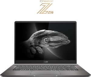 MSI Creator Z16 A12UET-033, Notebook grau, Windows 11 Pro 64-Bit, 40.6 cm  (16 Zoll) & 120 Hz Display, 1 TB SSD