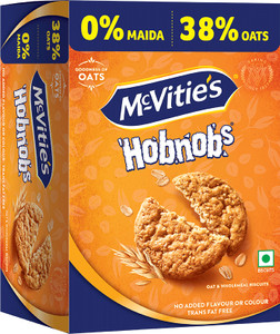 Hobnobs Cookies, 0% Maida & 36% Oats Cookies Biscuit