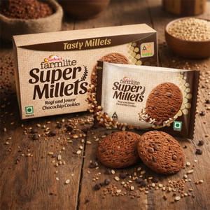 Super Millets Ragi & Jowar Chocochip Cookies