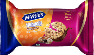 Hobnobs Hazelnut & Dark Choco-chip Cookies Biscuit