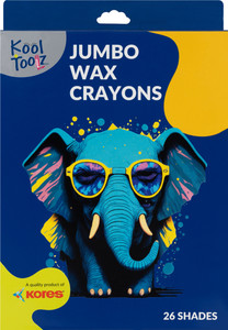Wax Crayons Jumbo Shades (24+2)