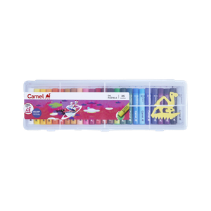 Oil Pastels 25 Shades Reusable Pack