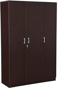 DND 3 Door Wardrobe Engineered Wood Almirah Price in India Buy