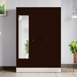 Godrej Interio Slimline 3 Door With Locker Metal Almirah Price in