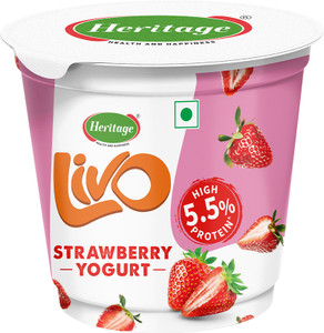 Livo Strawberry Yogurt Flavored Yogurt Strawberry